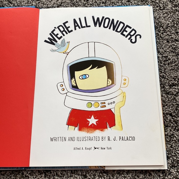 We’re All Wonders Book by R.J Palacio - Picture 3 of 3